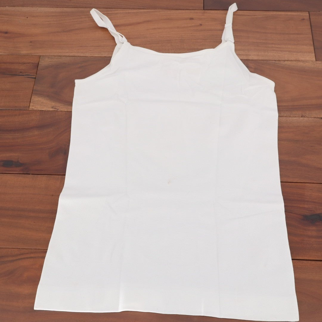 Shapermint Essentials All Day Every Day Scoop Neck Cami Womens L White Shapewear