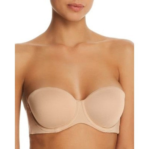 Calvin Klein Constant T-Shirt Bra Women 30D Nude Stretch Lightly lined Strapless