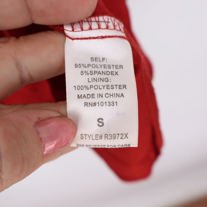 Charlotte Russe Dress Women S Red Strappy Racerback Tulip Good