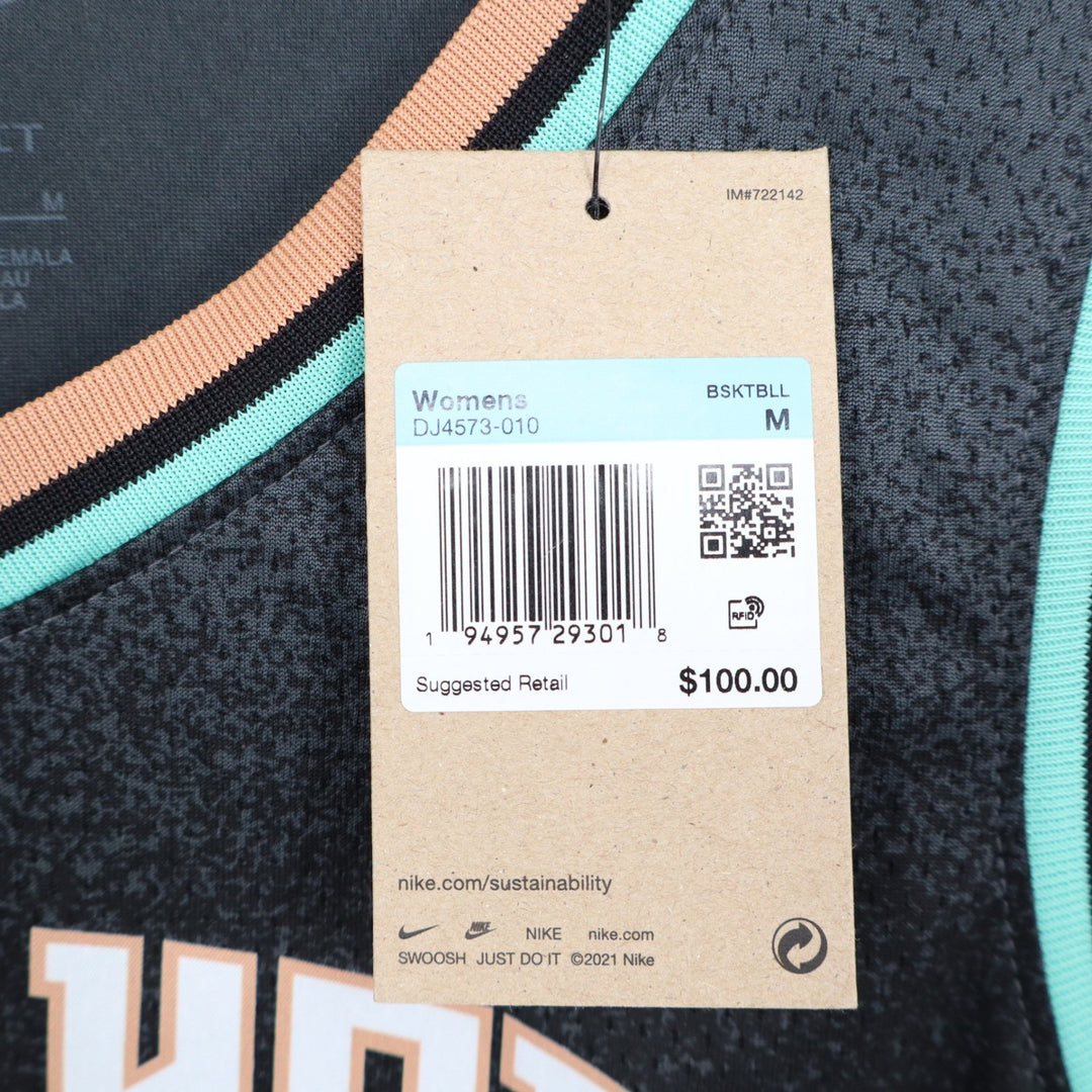 Nike New York Liberty Sabrina Ionescu Explorer Edition Jersey Black