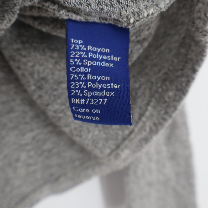 Apt. 9 Womens Cowl Neck Sweater Heather Grey Marled Knit Long Sleeve Top Size L