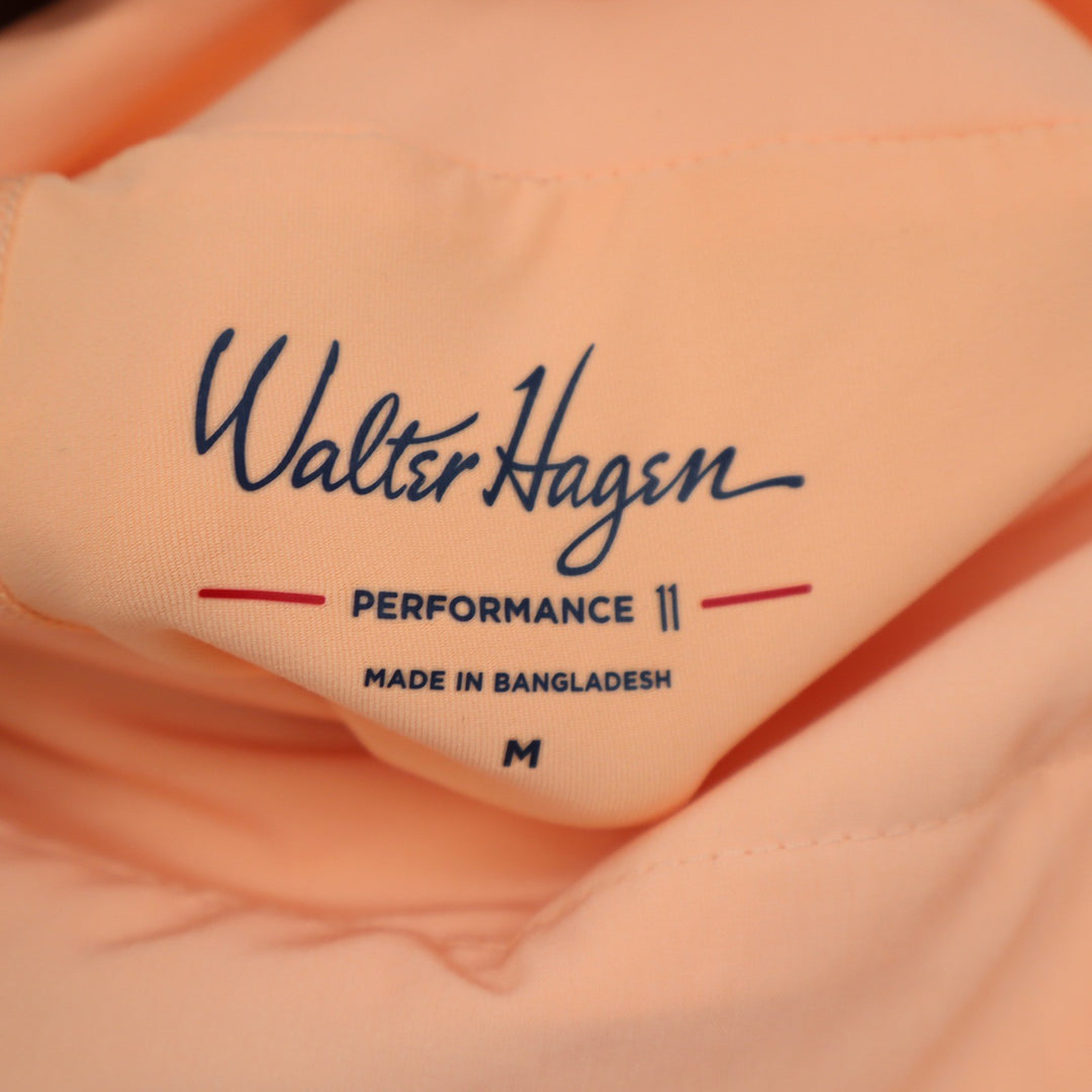 Walter Hagen Performance 11 Golf Skort Peach Orange Womens Medium Pull On