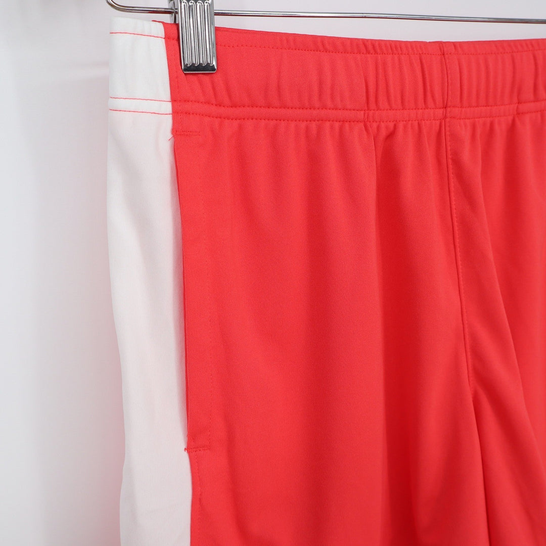 DSG Boys All Sport Shorts Cabana Coral White Moisture Wicking Size L 14-16 NEW