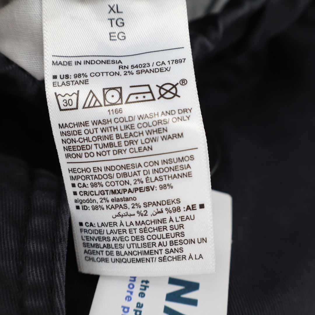 Old Navy Mens Modern Jogger Navy Blue Built-In Flex Pants XL NEW