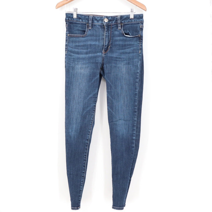 American Eagle Outfitters Super Stretch Skinny Jeans Dark Wash Size 8 Regular