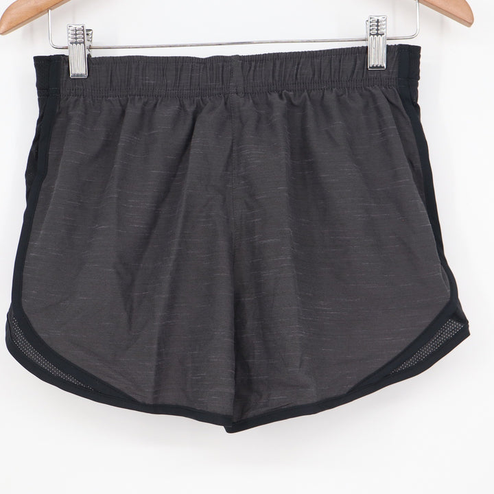 Nike Womens Dri-FIT Running Shorts Dark Gray Black Size S