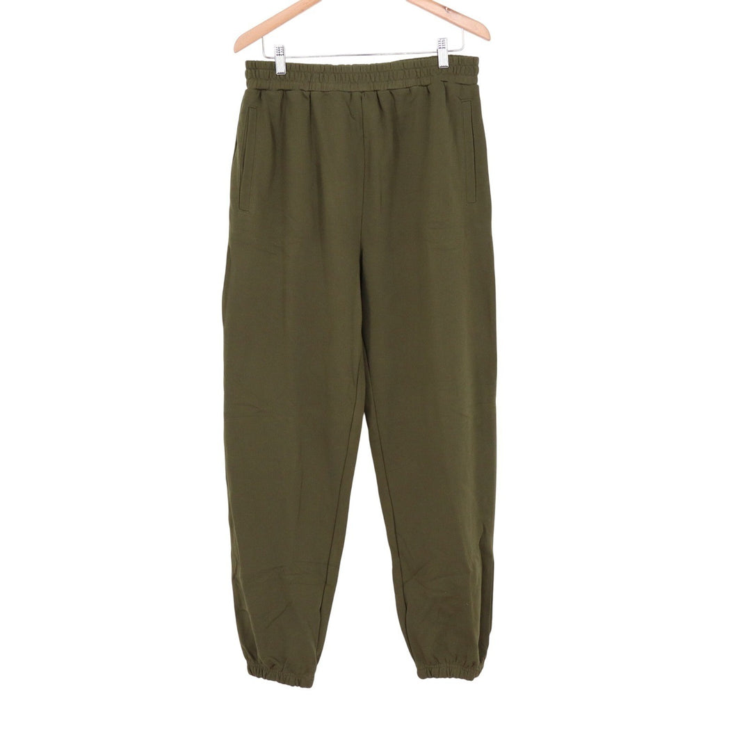 Naked Wardrobe Olive Green Fleece Jogger Sweatpants XL