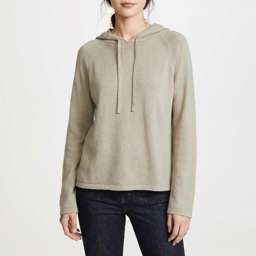 Forever 21 Hoodie Womens Large Olive Green Raglan Sleeve Drawstring Pullover