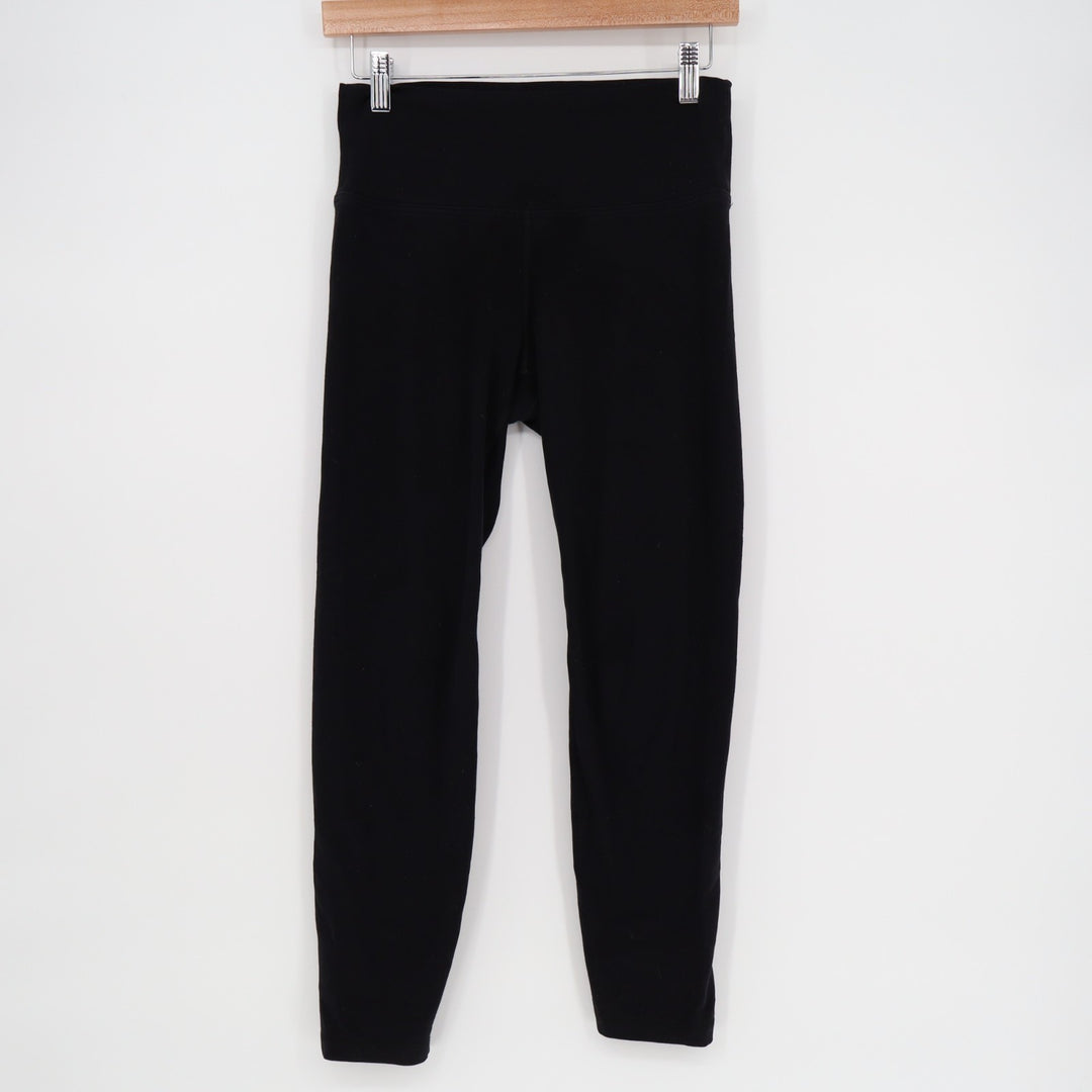 Old Navy Go-Dry Balance Leggings Womens M Black Stretch Mid Rise Skinny Leg