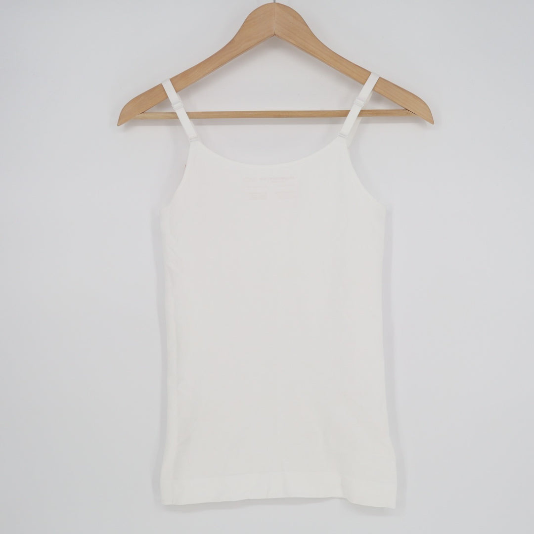 Shapermint Essentials All Day Every Day Cami Top Womens Medium White Stretch