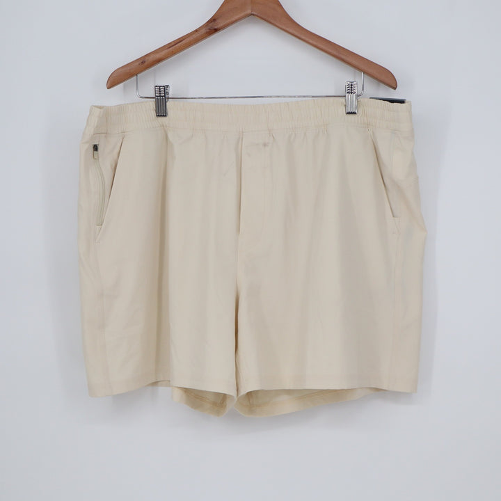 VRST Mens All-In Short V2 Unlined Light Sand XXL 5 Inch Inseam