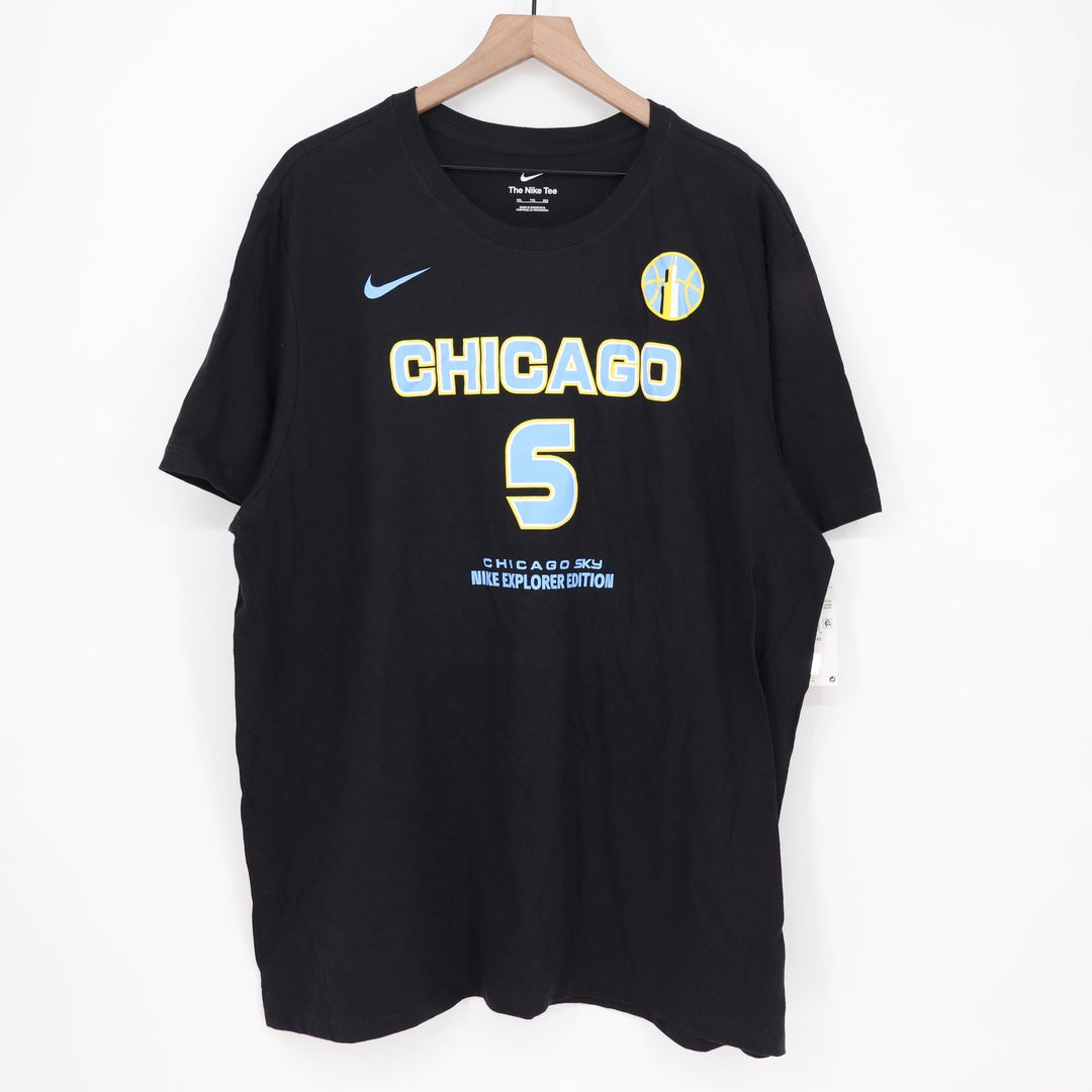 Nike Chicago Sky Angel Reese 5 Explorer Edition Black T-Shirt XXL