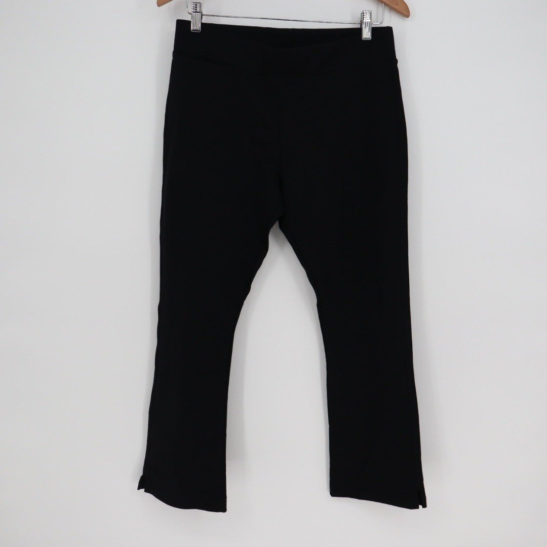 American Giant Black Bootcut Pants Made in USA Size 12