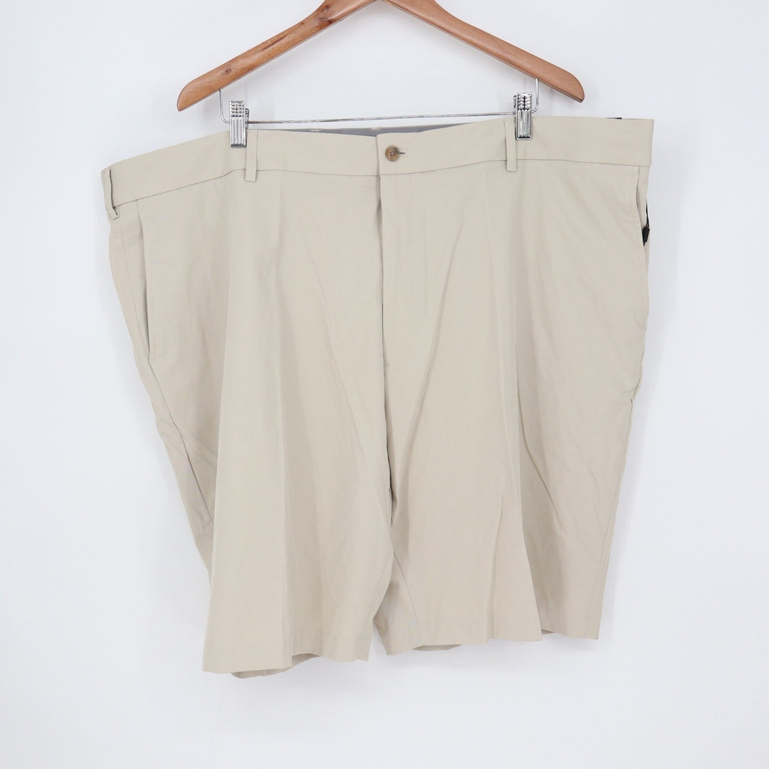 Walter Hagen Mens 48 Big & Tall Golf Shorts Khaki Moisture Wicking