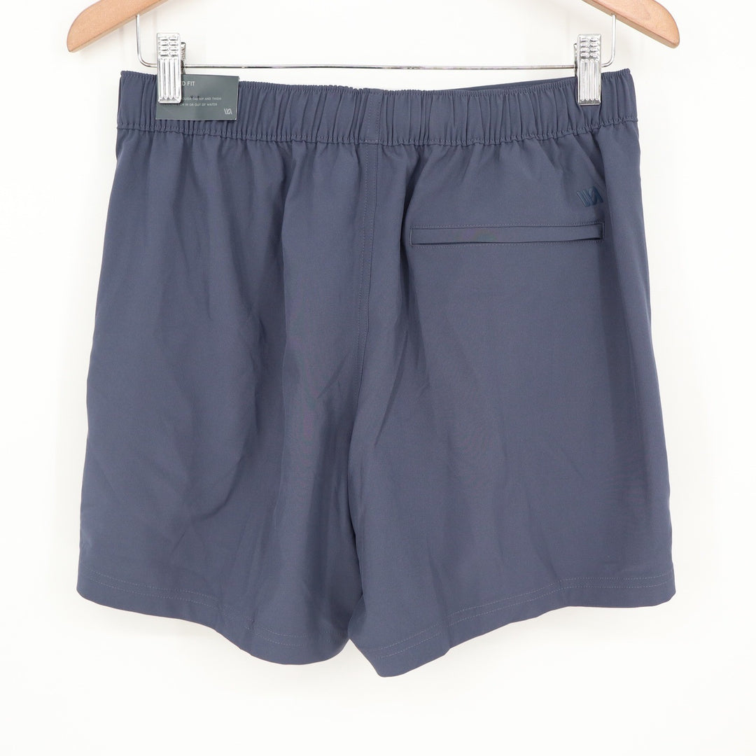 VRST Mens Resort Short Indigo Blue Size S 6 Inch Inseam NWT