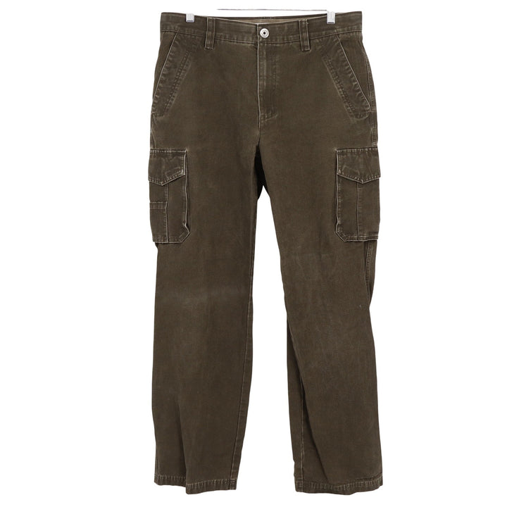 Columbia Sportswear Mens 32x30 Olive Corduroy Cargo Pants Outdoor Utility Green