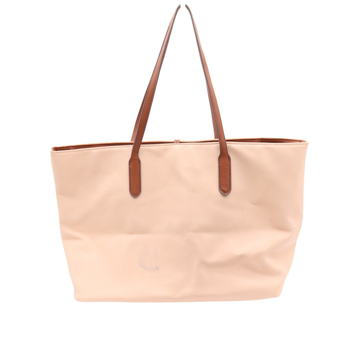 Ulta Beauty Peach Laser Cut Floral Tote Bag Tassel Charm Boho Large Carryall