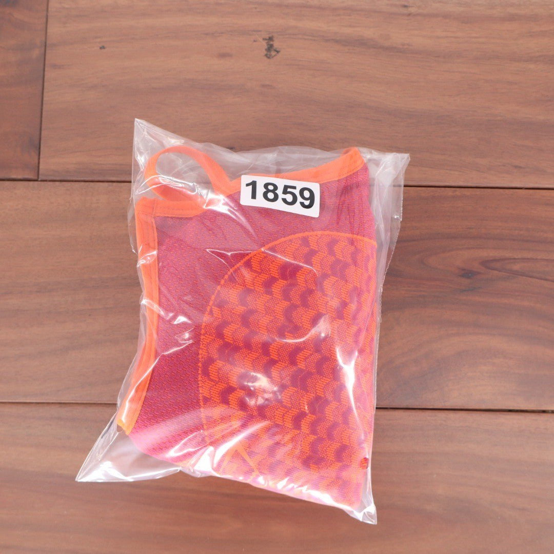 Gymshark Seamless Sports Bra Coral Orange Pink Size S Workout Fitness