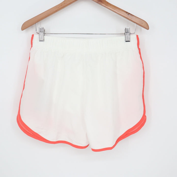 Nike Tempo Dri-FIT Womens Running Shorts White Bright Crimson Size M