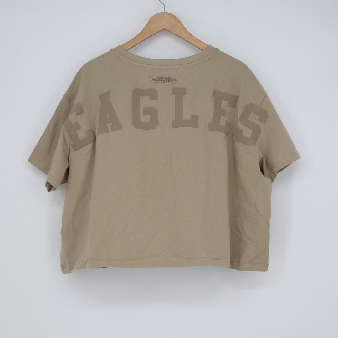 Pro Standard NFL Philadelphia Eagles Taupe Crop T-Shirt XL