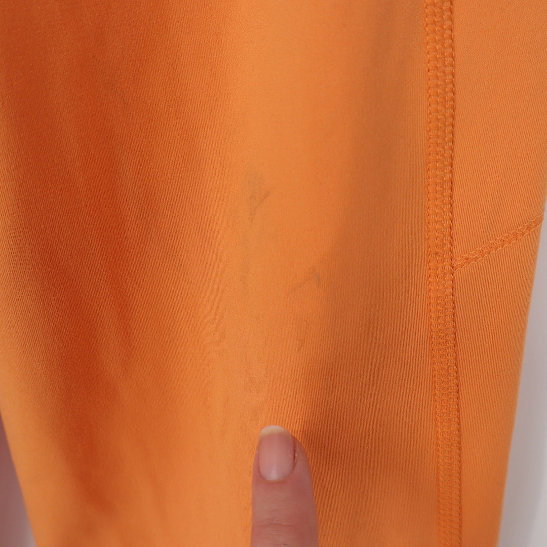 DSG Womens Momentum 7/8 Leggings High Rise Pockets Vintage Orange Small NWT