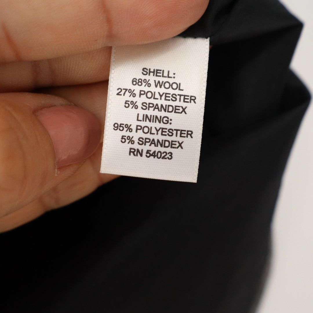 Banana Republic Gray Glen Plaid Wool Blend Pencil Skirt Size 14 Career Office