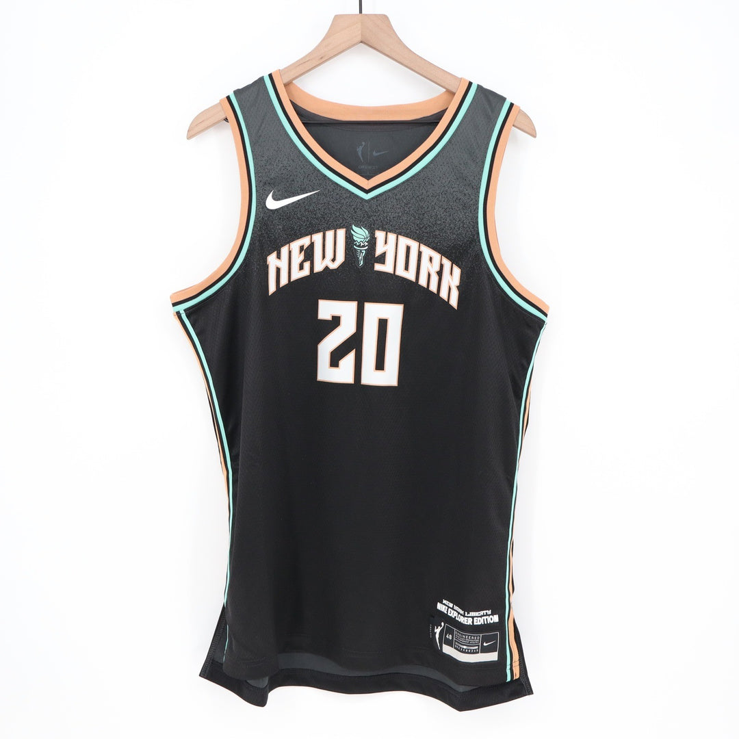 Nike Sabrina Ionescu New York Liberty Explorer Edition Jersey Black L