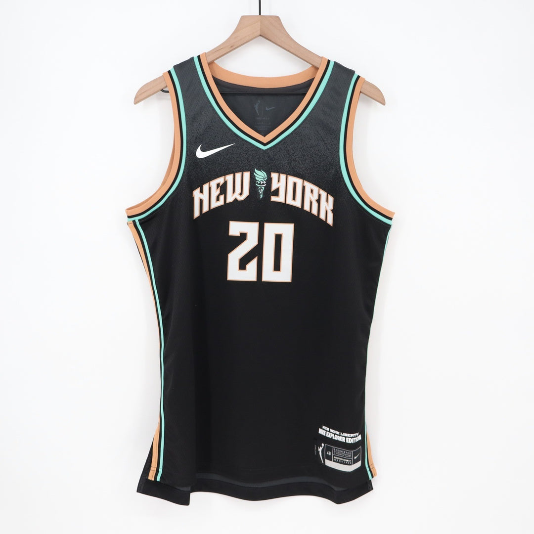 Nike WNBA New York Liberty Sabrina Ionescu Explorer Edition Jersey Black