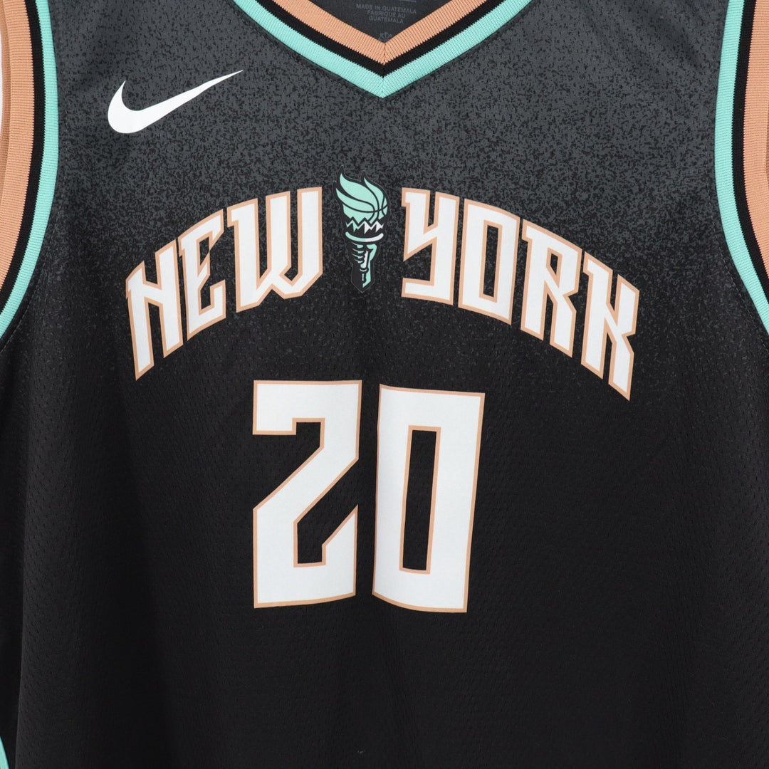 Nike New York Liberty Sabrina Ionescu 20 Explorer Edition Jersey Black XXL