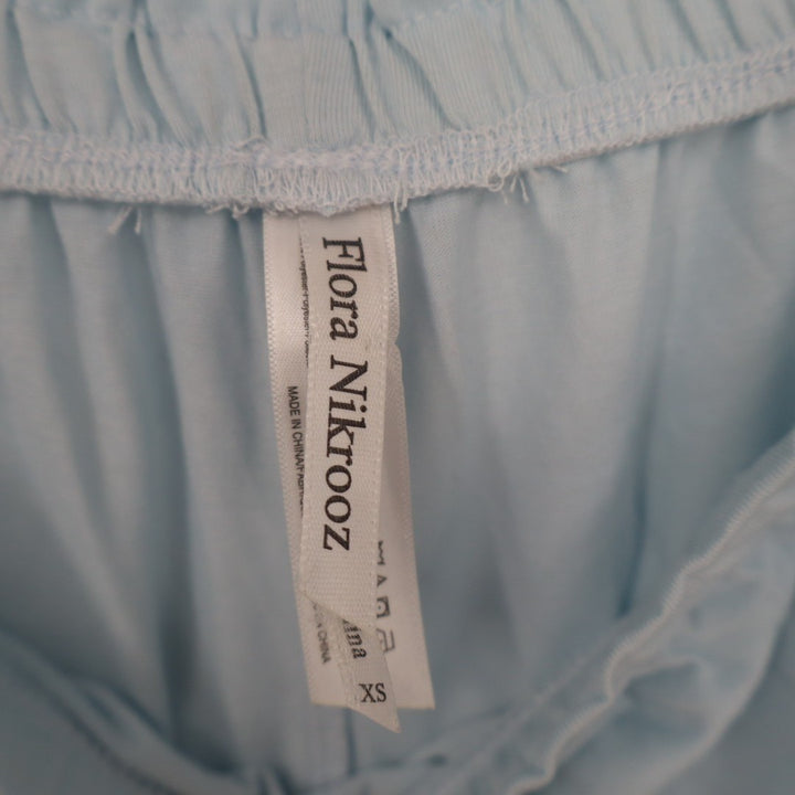In Bloom by Jonquil & Flora Nikrooz 2-PC Pajamas Set Women XS White Blue Stretch