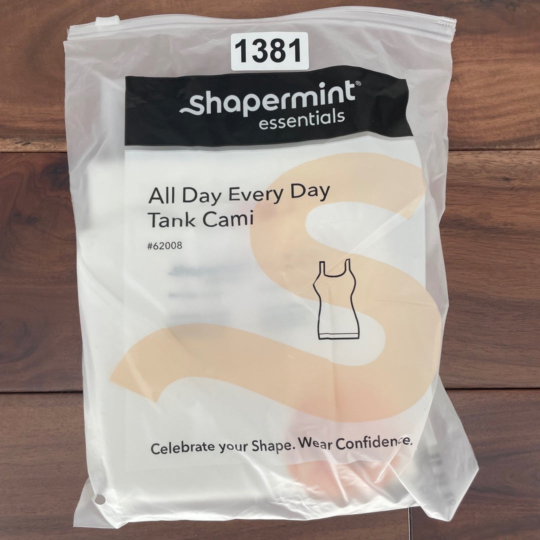 Shapermint Essentials All Day Every Day Tank Cami White Size S P
