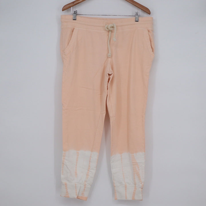 Universal Thread Peach Tie Dye Joggers Womens Large Cotton Sweatpants