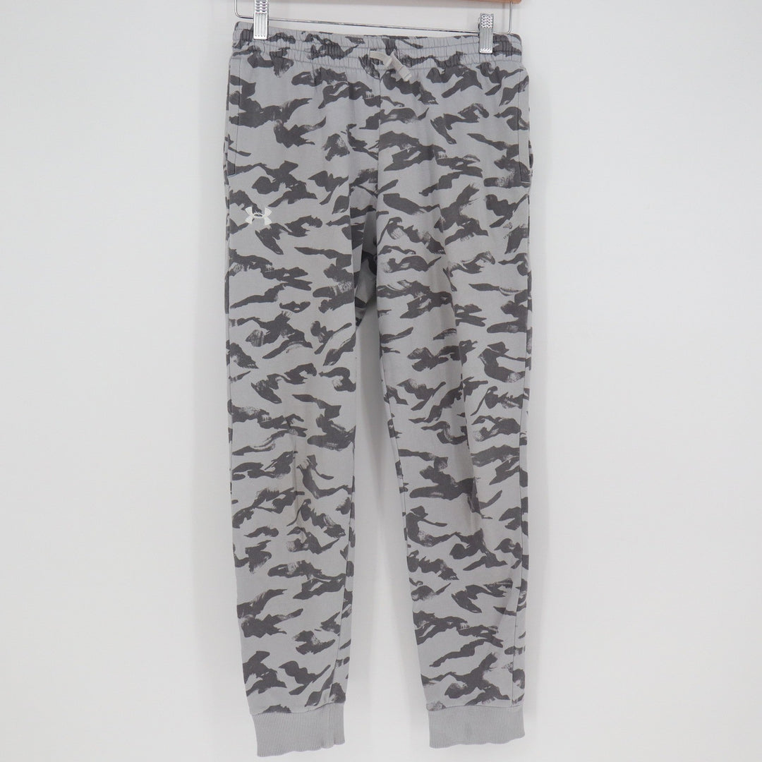 Under Armour Youth XL Gray Camo Rival Fleece Joggers Pants