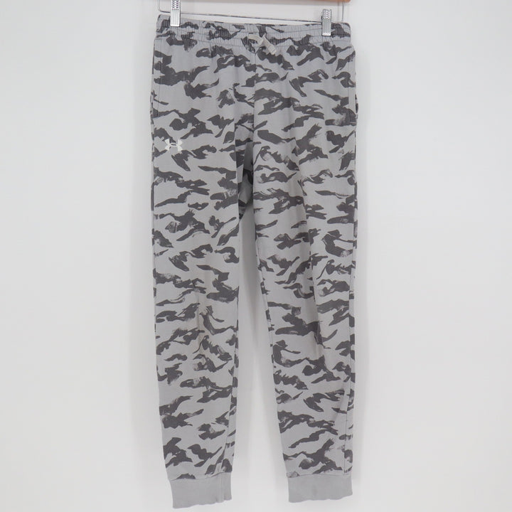 Under Armour Youth XL Gray Camo Rival Fleece Joggers Pants