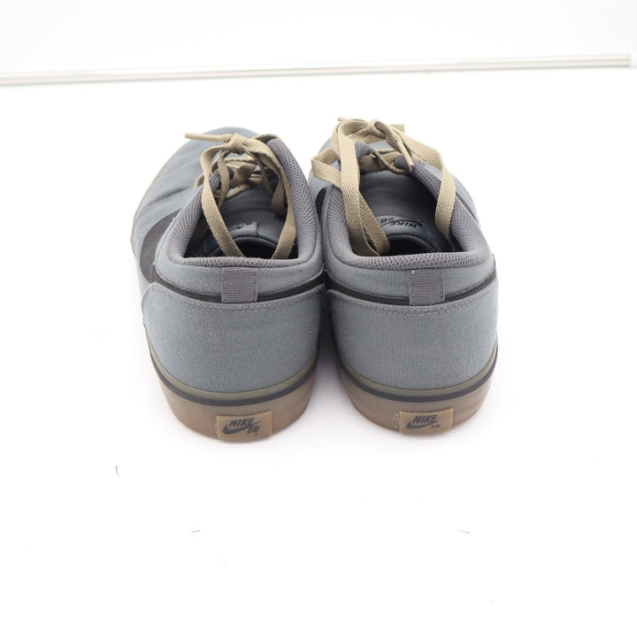 Nike SB Portmore Mens Skate Shoes Grey Black Gum Canvas Sneakers Size 11