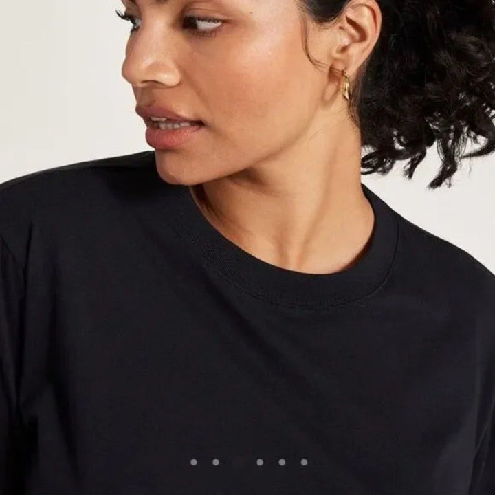 Allbirds Women's Cotton Tee Natural Black Size XS