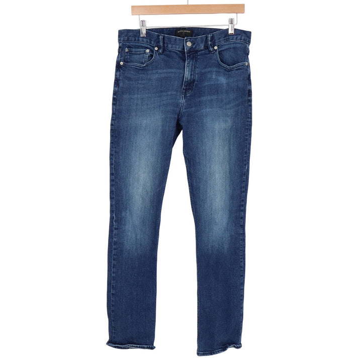 Banana Republic Mens Slim Fit Medium Wash Blue Stretch Denim Jeans 33x32
