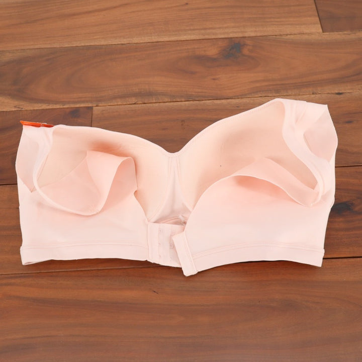 Warners No Side Effects T-Shirt Bra Womens L Blush Underarm Smoothing Wireless