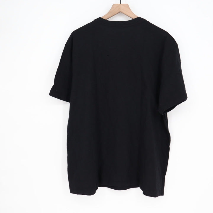 American Giant Mens Black V Neck T Shirt Made in USA Size 2XL