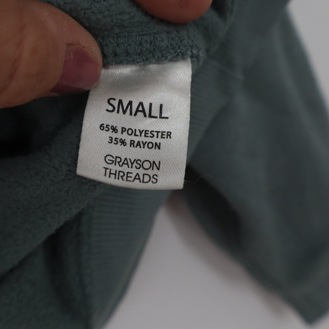 Grayson Threads Smokey Bear Be Cool Prevent Wildfires Teal Sweatshirt Small