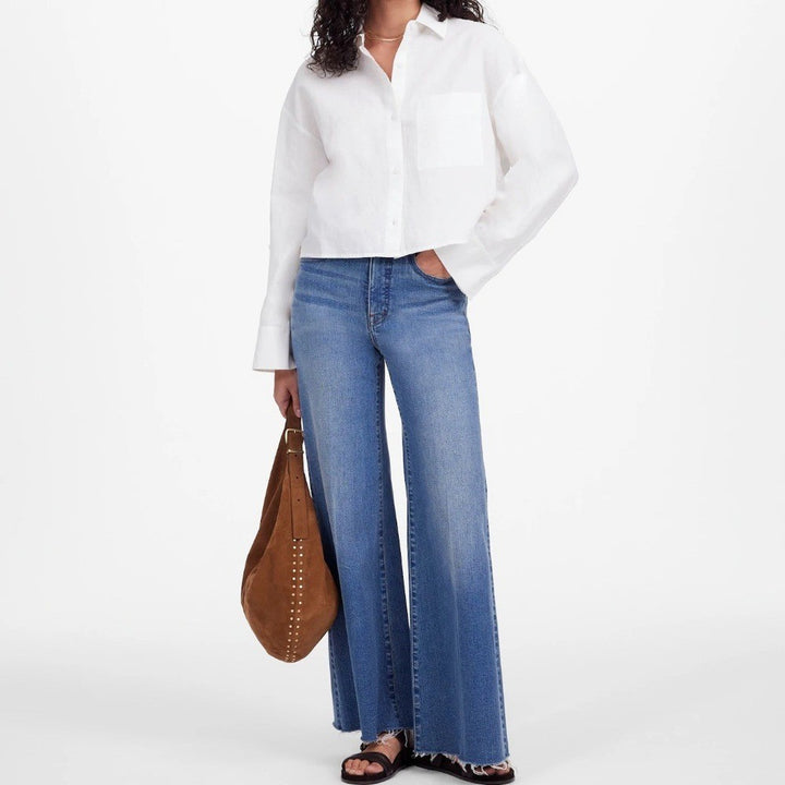 Madewell Straight-Hem Shirt Size XXS