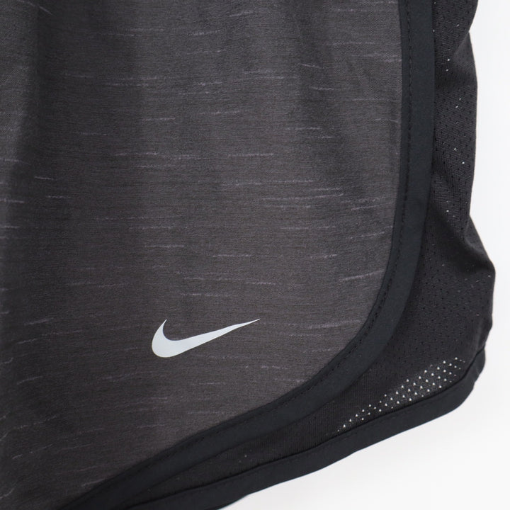 Nike Womens Dri-FIT Tempo Running Shorts Gray Black Small