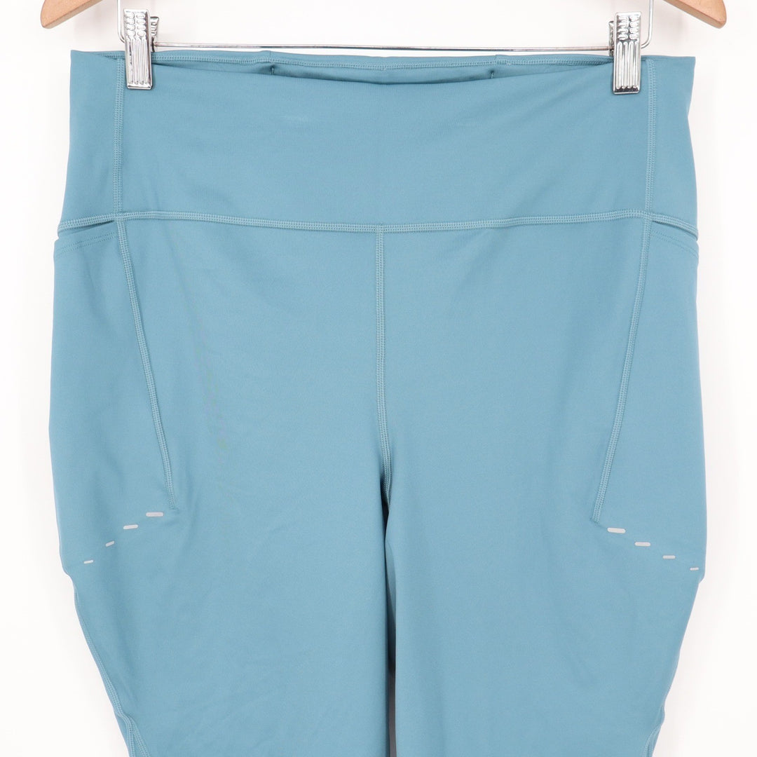 Nike Swift Dri-FIT Womens Blue Running Leggings XL New