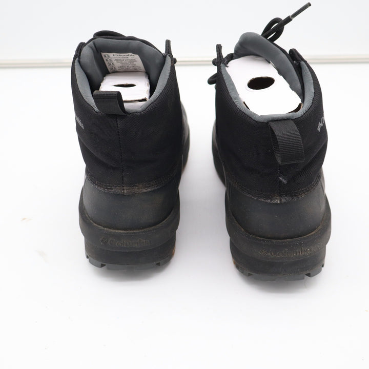Columbia Moritza Shield Omni-Heat Black Gum Waterproof Ankle Boots  8.5