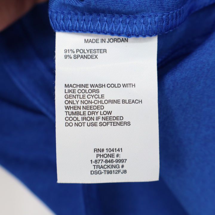 DSG Girls XS Royal Blue Heather Movement 1/4 Zip Long Sleeve Athletic Top
