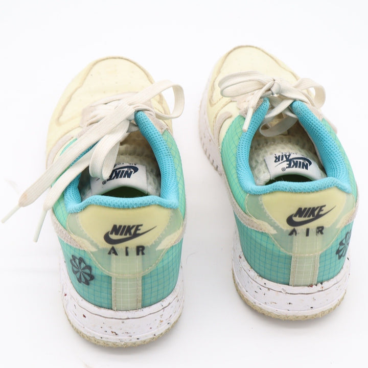 Nike Air Force 1 Crater Coconut Milk Washed Teal Womens Size 9 Sneaker