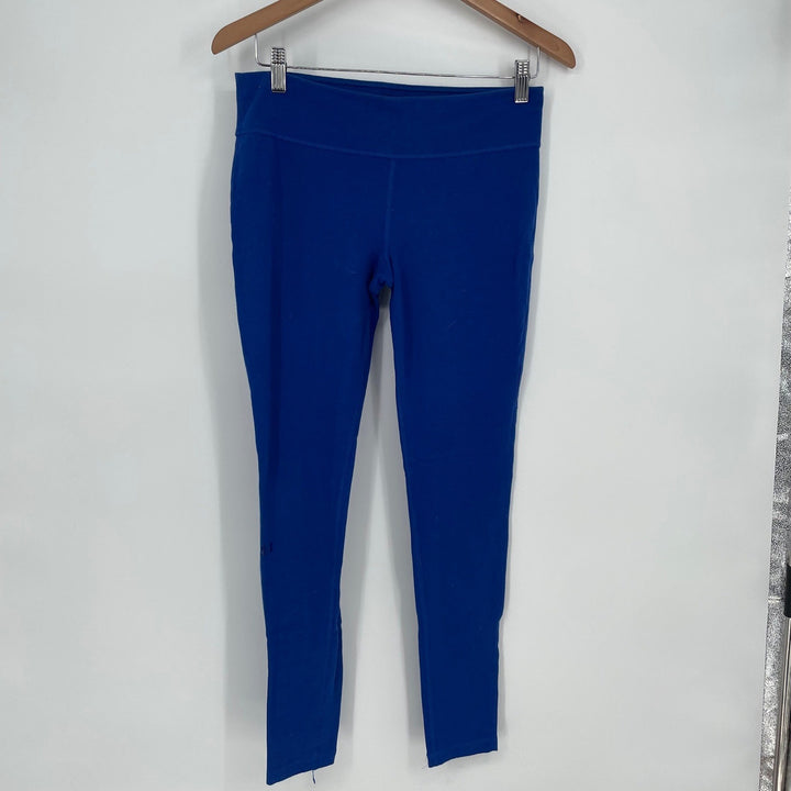 Under Armour Charged Blue Fitted Athletic Leggings Women's Medium M
