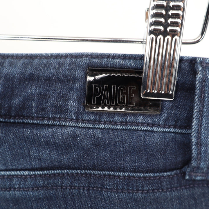 Paige Hoxton Ankle High Rise Skinny Jeans Dark Blue Indigo Size 26 RN27002