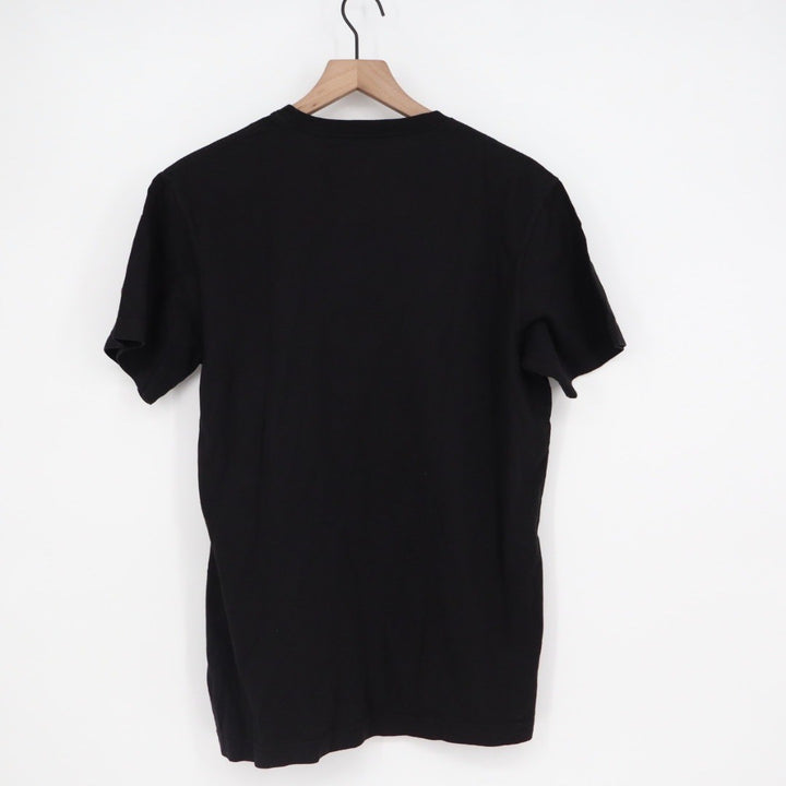 American Giant Mens Black Cotton Tee Size M Made in USA Short Sleeve Basic Tee