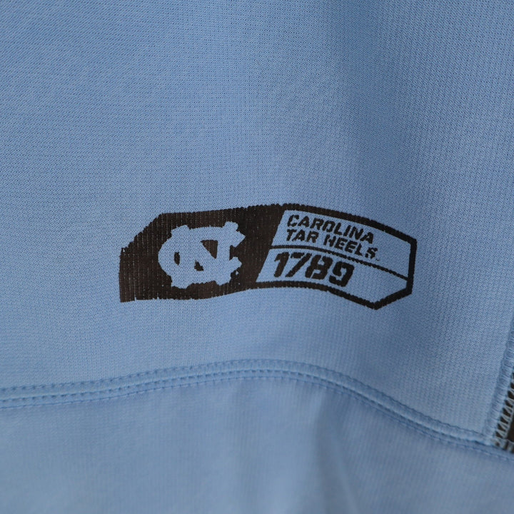 North Carolina Tar Heels Hoodie Women's L Blue Nike Therma Fit Basketball NCAA